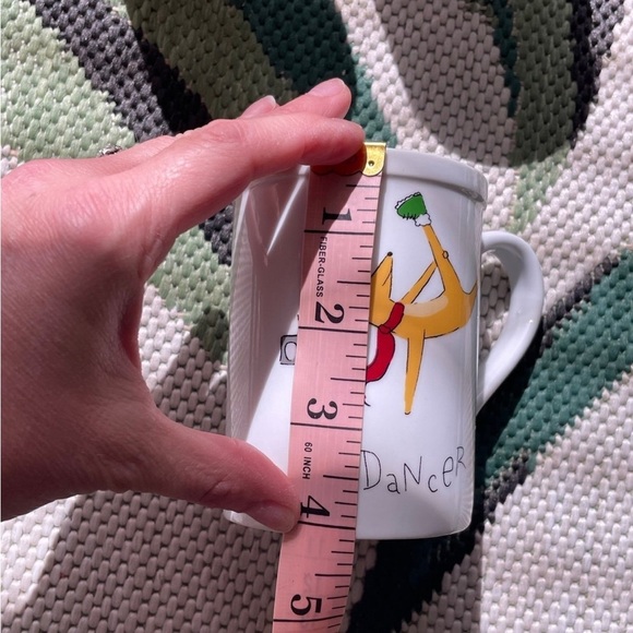 Pottery Barn Dancer Christmas Retired Mug Set of 3 - Picture 7 of 9